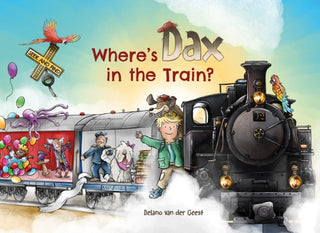 Cover image for 9798890631497 - Where's Dax in the Train?