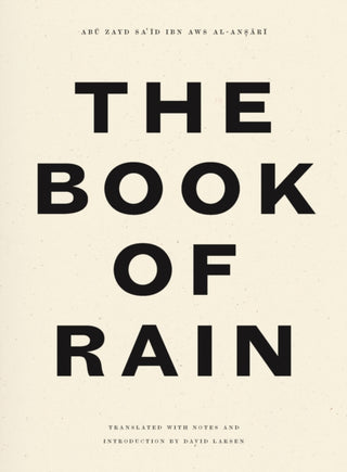 Cover image for 9798891060364 - The Book of Rain