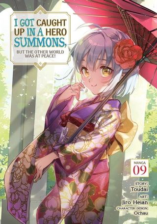 Cover image for 9798891606364 - I Got Caught Up In a Hero Summons, but the Other World was at Peace! (Manga) Vol. 9