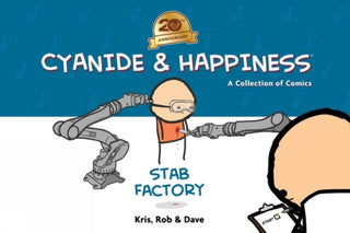 Cover image for 9798892150453 - Cyanide & Happiness: Stab Factory (20th Anniversary Edition)