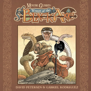 Cover image for 9798892157247 - Mouse Guard: Dawn of the Black Axe