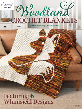 Supplemental image for 9798892533461 - Woodland Crochet Blankets