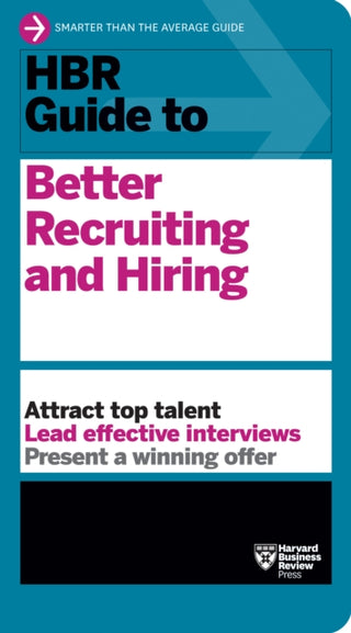 Cover image for 9798892790000 - HBR Guide to Better Recruiting and Hiring