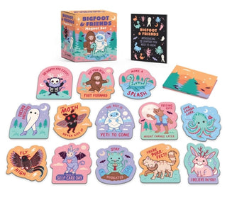 Supplemental image for 9798894140681 - Bigfoot & Friends Magnet Set