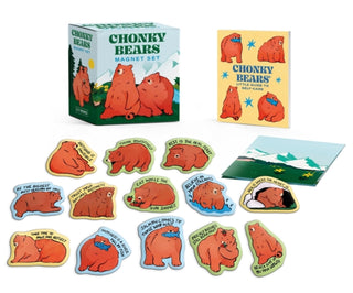 Cover image for 9798894142333 - Chonky Bears Magnet Set