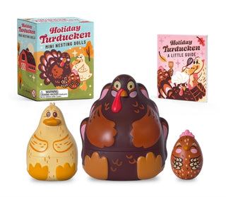 Cover image for 9798894143293 - Holiday Turducken Mini Nesting Dolls