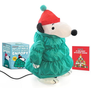 Cover image for 9798894145082 - Peanuts: Desktop Inflatable Puffer Jacket Snoopy (Revised Edition)