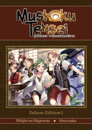 Supplemental image for 9798895618943 - Mushoku Tensei: Jobless Reincarnation Deluxe Edition 1 (Light Novel) (Vol. 1-3 Hardcover Omnibus)