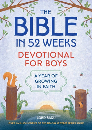Cover image for 9798897170135 - The Bible in 52 Weeks Devotional for Boys