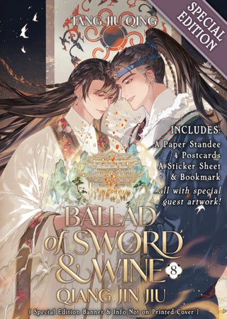 Cover image for 9798897657988 - Ballad of Sword and Wine: Qiang Jin Jiu (Novel) Vol. 8 (Special Edition)