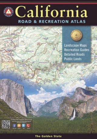 Cover image for 9798986387925 - California Road and Recreation Atlas