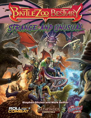 Cover image for 9798988119807 - Battlezoo Bestiary: Strange & Unusual (Pathfinder 2e)